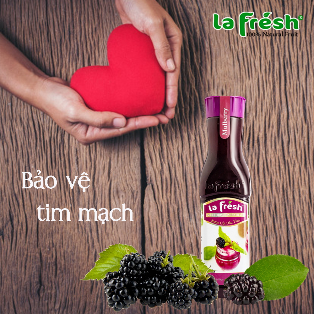 Nước Cốt Dâu Tằm Lafresh Đà Lạt Chai 650ml