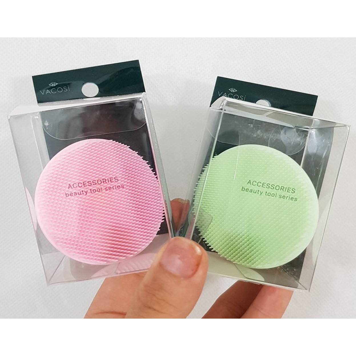 Miếng Rửa Mặt Vacosi Silicone Cleansing Pad DC04 (1 Cái/Hộp)