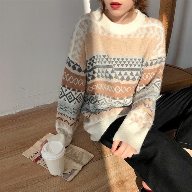Lôn áo len lộn sộn hàng tohand