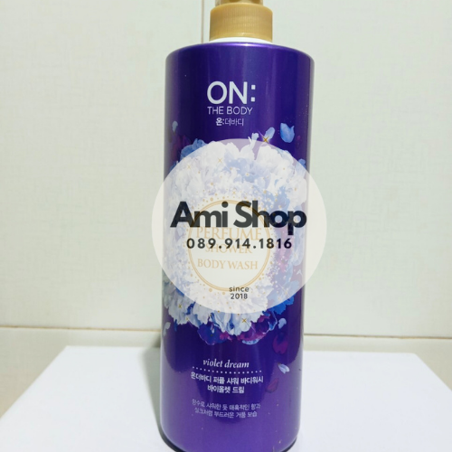 Sữa tắm On the body Perfume 1000ml