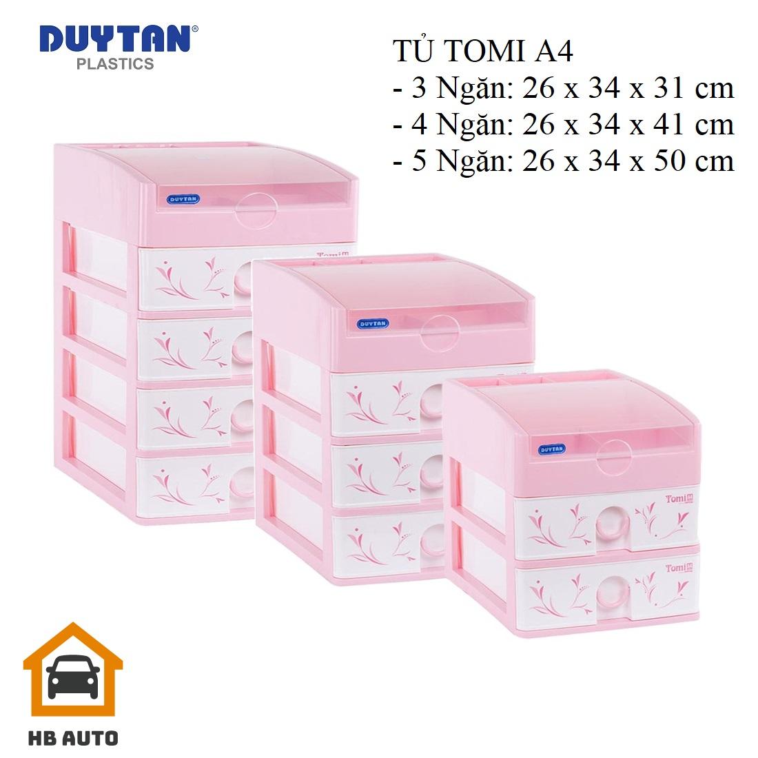 [FreeshipMAX] Tủ nhựa Duy Tân Tomi A4