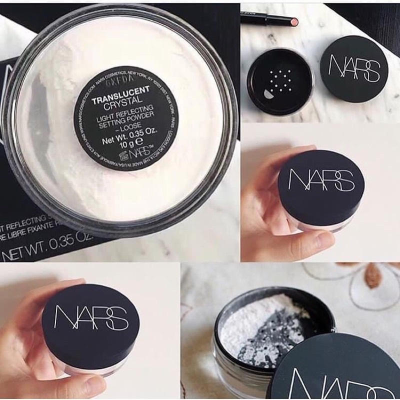 Phấn phủ bột Nars Crystal 4g &11g chính hãng