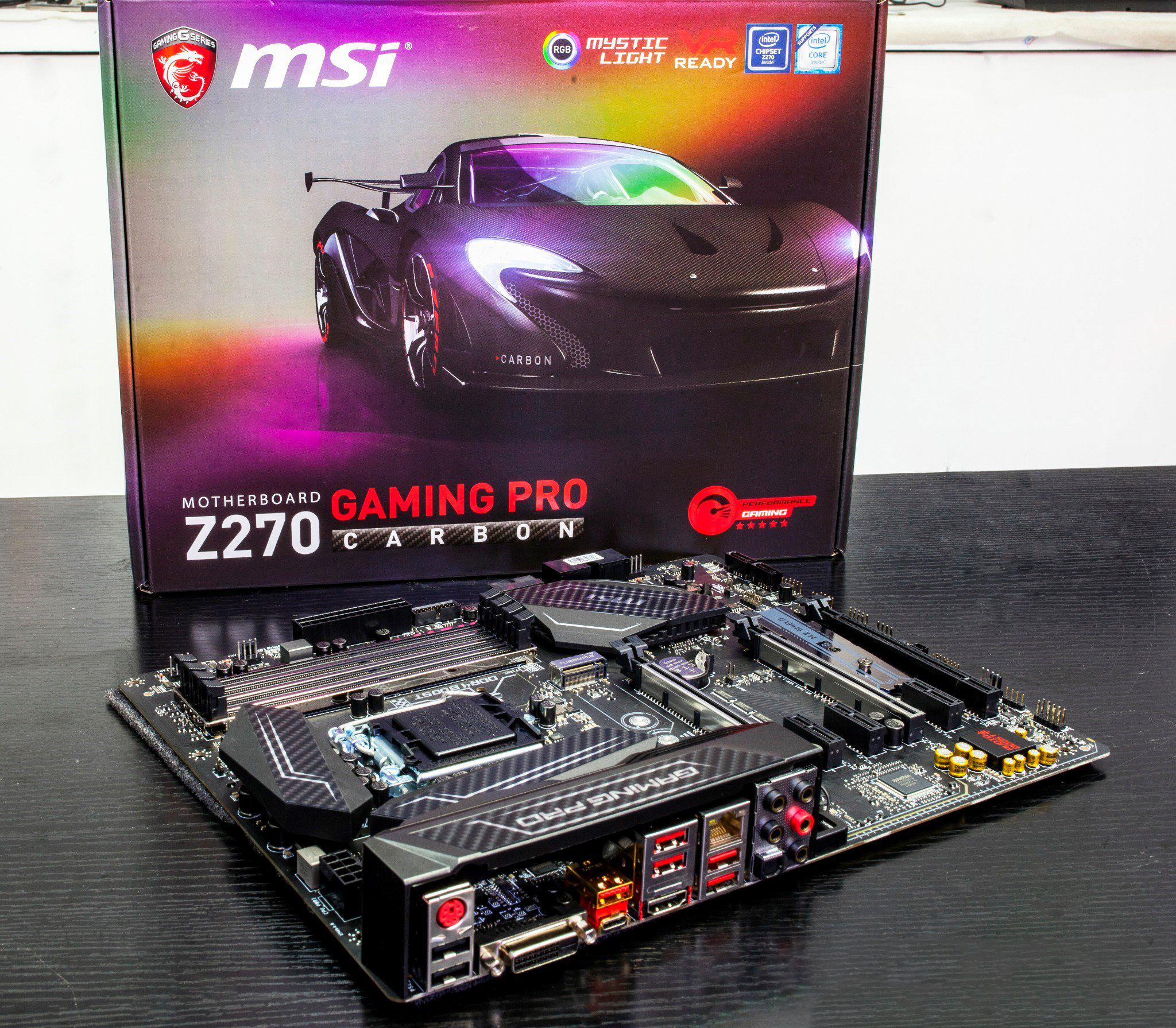 Mainboard MSI Z270 GAMING PRO CARBON