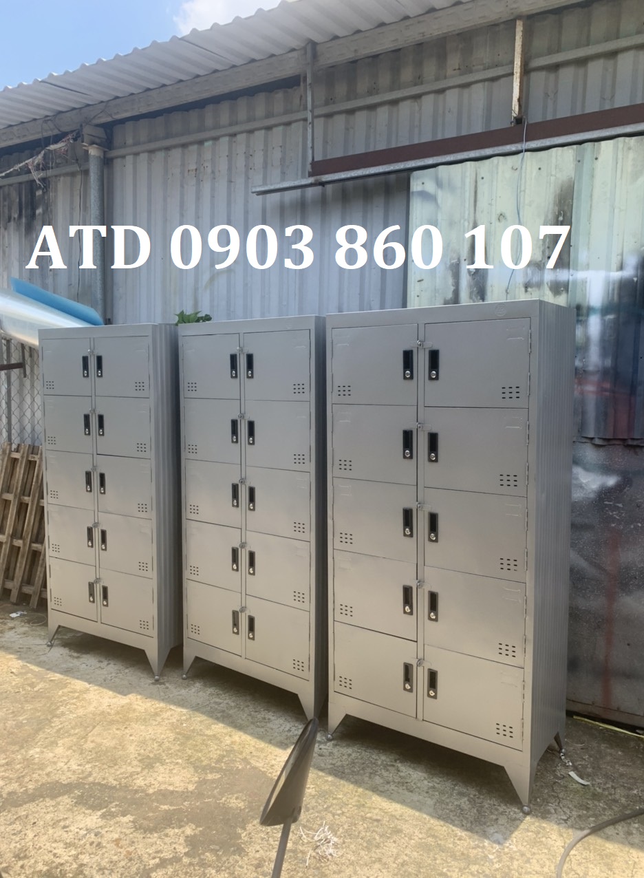 Tủ có khóa đựng hồ sơ đồ dùng cá nhân cho nhân viên sắt 10 ngăn, 8 ngăn,6 ngăn, 4 ngăn tphcm bình dương