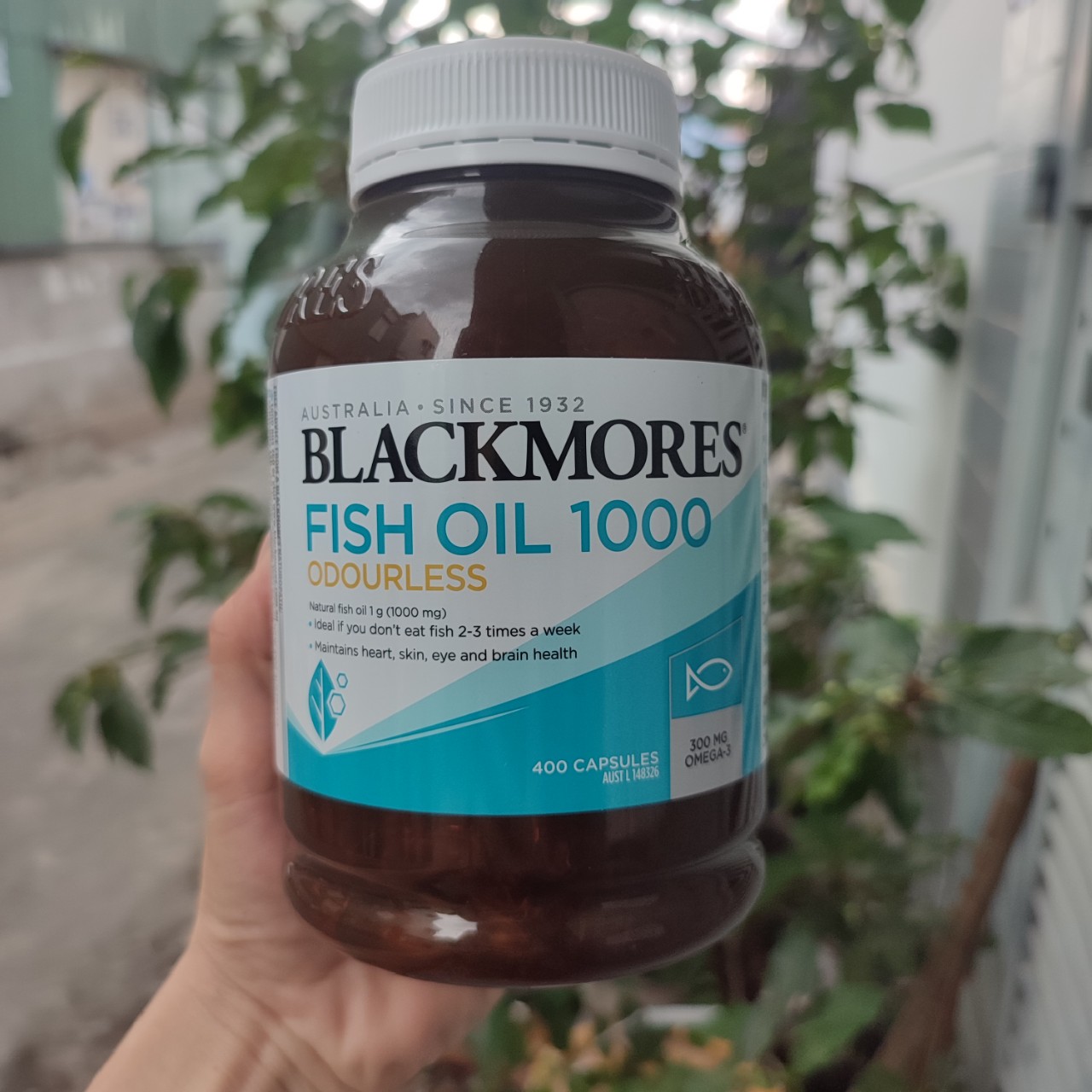 Dầu Cá Không Mùi Blackmores Omega mini double concentrate Capsules 200 viên và 400 viên