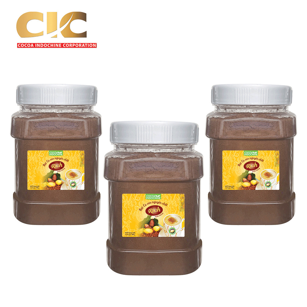 Bột cacao đen - socola - 500g