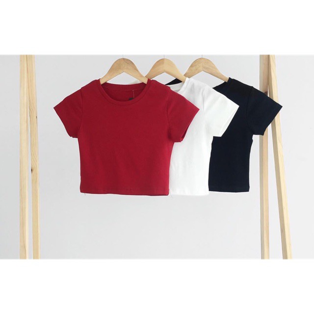 ÁO thun CỔ TRÒN CRTOP TAY ngăn
