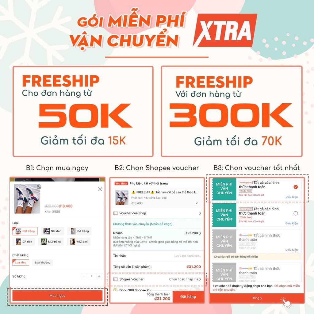 [FREESHIP MAX] TẤT CỔ LỬNG THỂ THAO THỜI TRANG CAO CẤP