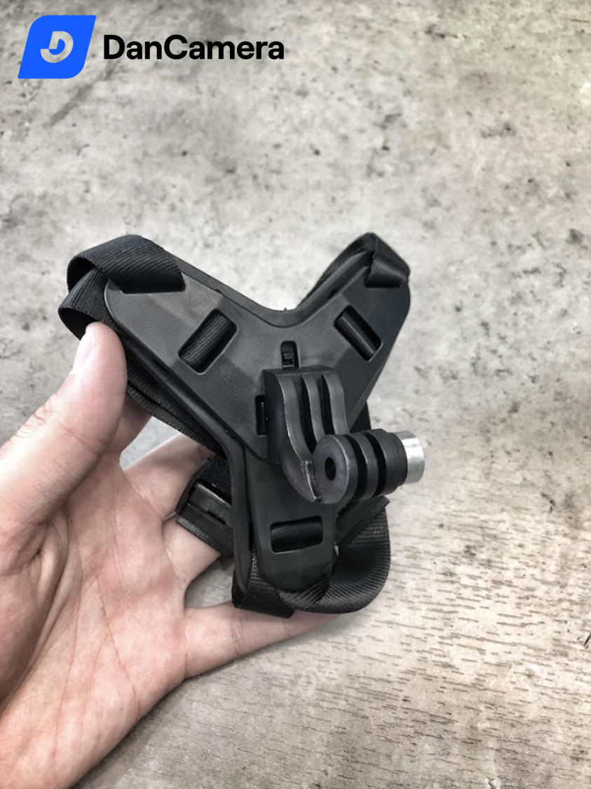 Mount gắn GoPro lêm cằm nón bảo hiểm Full Face