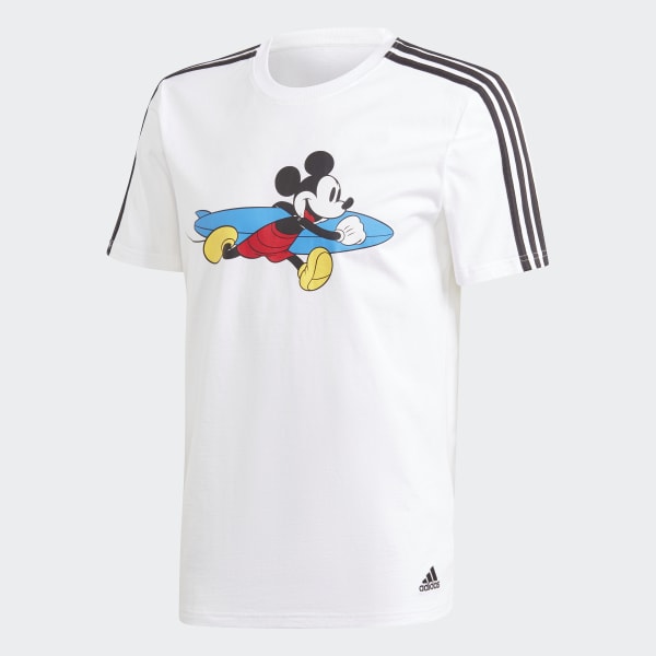 [HCM][Adidas] Áo adidas hình chuột Mickey - White