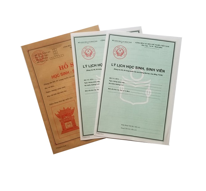 Hồ Sơ Học Sinh Sinh Viên (50 bộ)