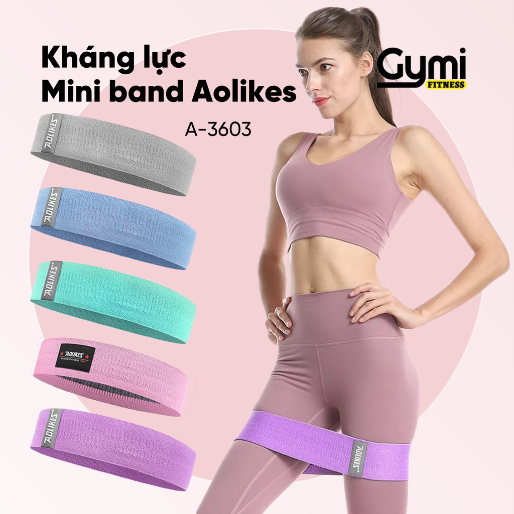 Dây Đàn Hồi Kháng Lực Tập Mông Miniband Aolikes EROS