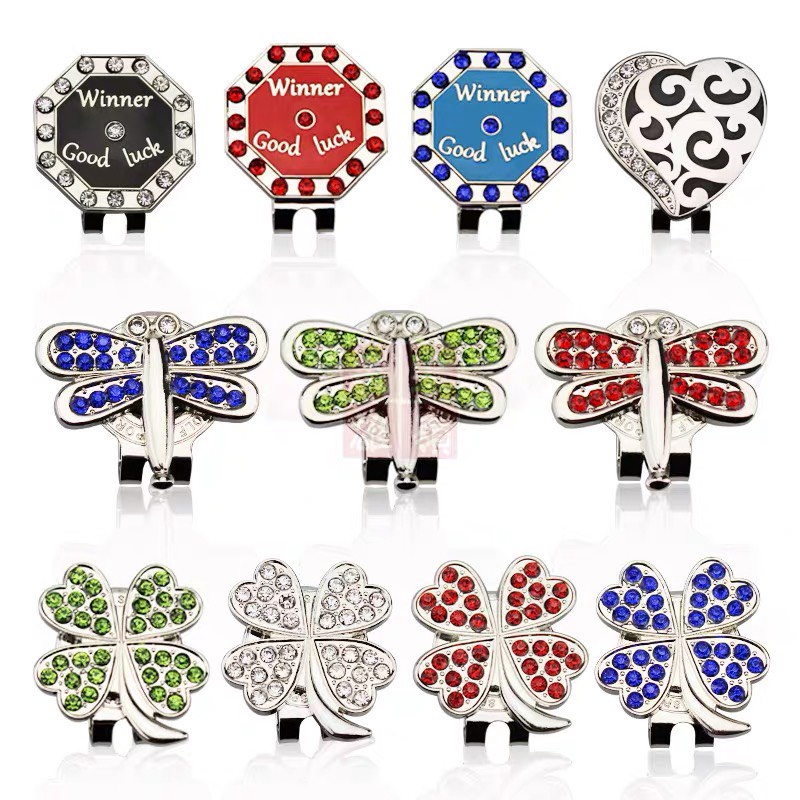 Mác bóng golf clip marker đánh dấu vị trí loại đẹp kẹp nam châm 1 Chiếc MB018
