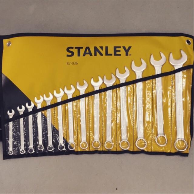 [HCM]BỘ CỜ LÊ 14 CHI TIẾT 8-24MM STANLEY 87-036