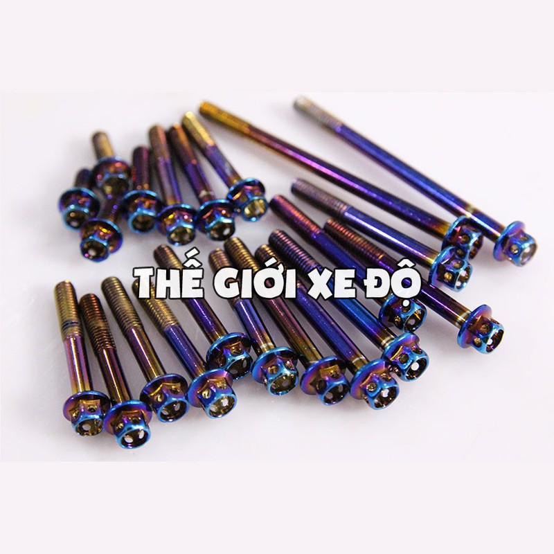 Bộ ốc lốc máy sirius vương miện titan ốc kiểu