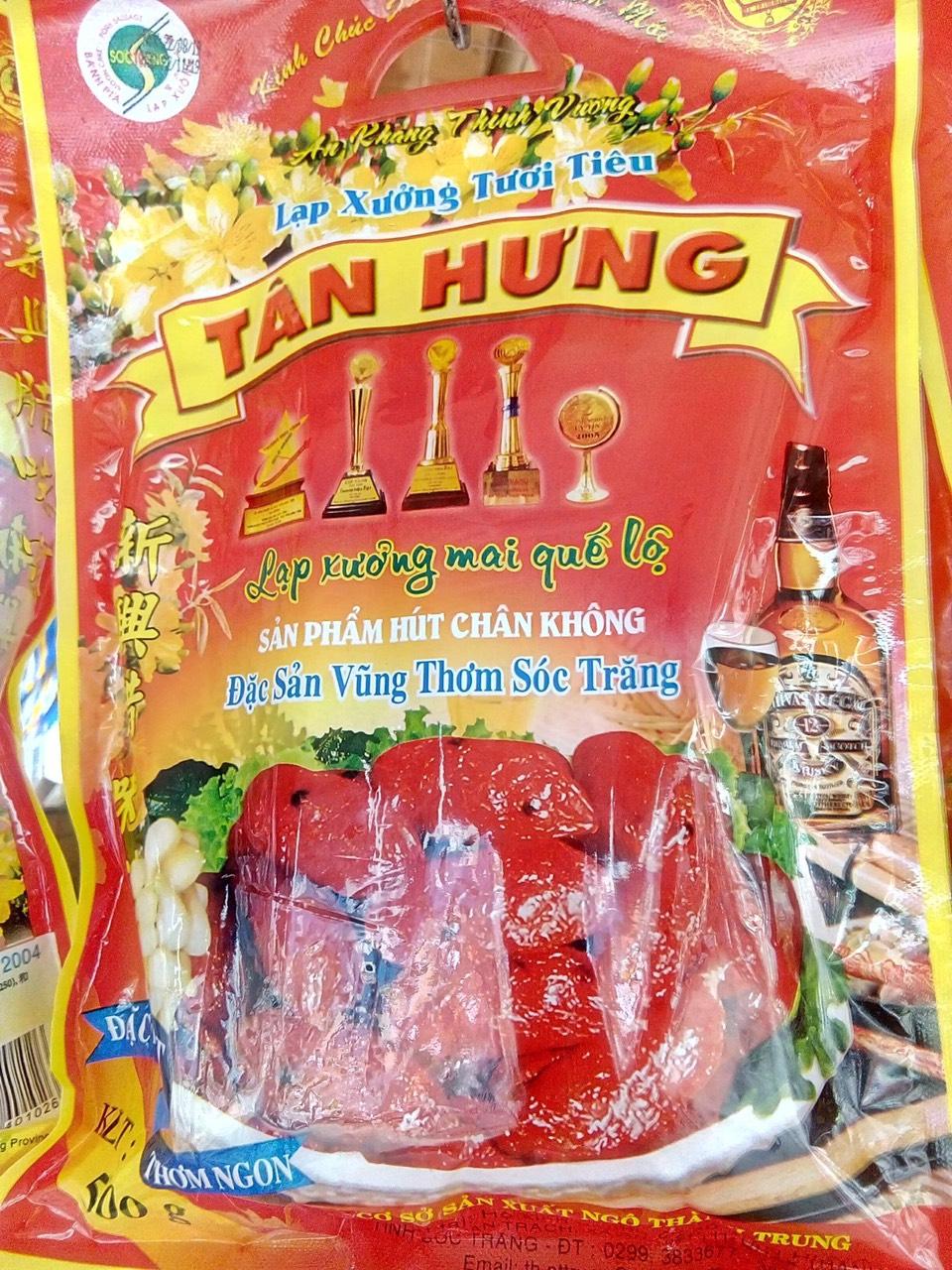 Lạp xưởng tươi tiêu Tân Hưng