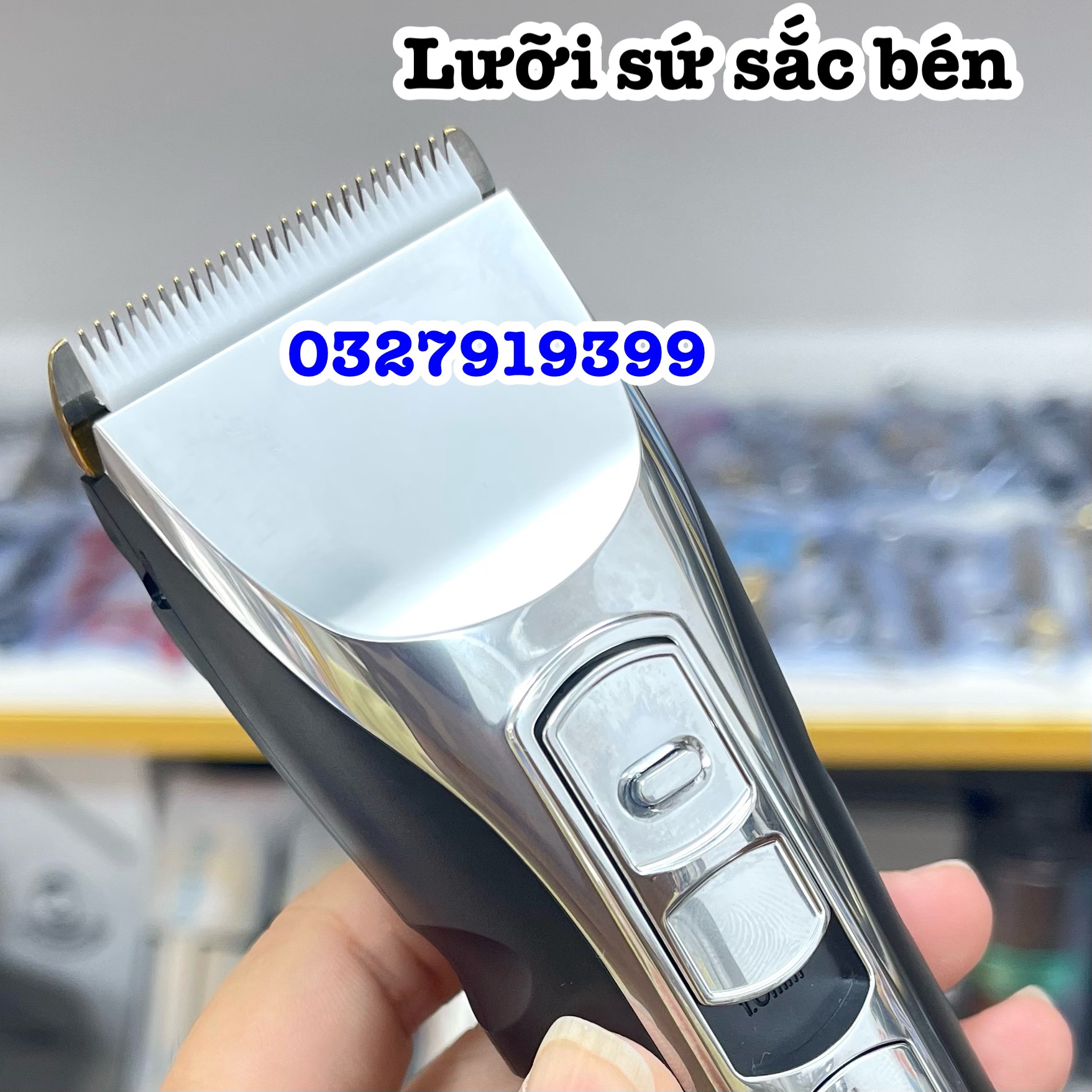 Codos Tông Đơ Cắt Tóc CHC-918 Chính Hãng Pin Lithium Ion 2600mAh 3 Mức Tốc Độ 7000rmp Dụng Cụ Làm Tóc Cao Cấp