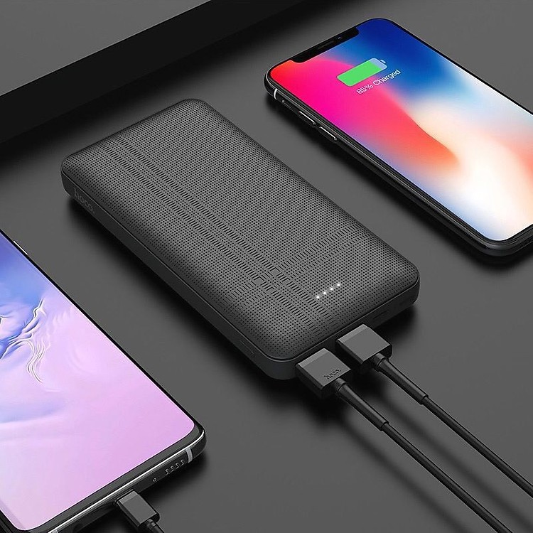 Pin Sạc Dự Phòng Hoco J48  lõi Polymer 2 Cổng USB 2.0A 10000mah