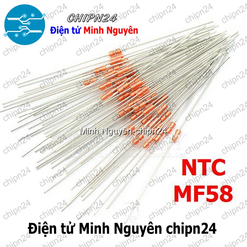 [5 con] (K502) Điện Trở Nhiệt NTC MF58 10K 5% DO-41 - HH003993