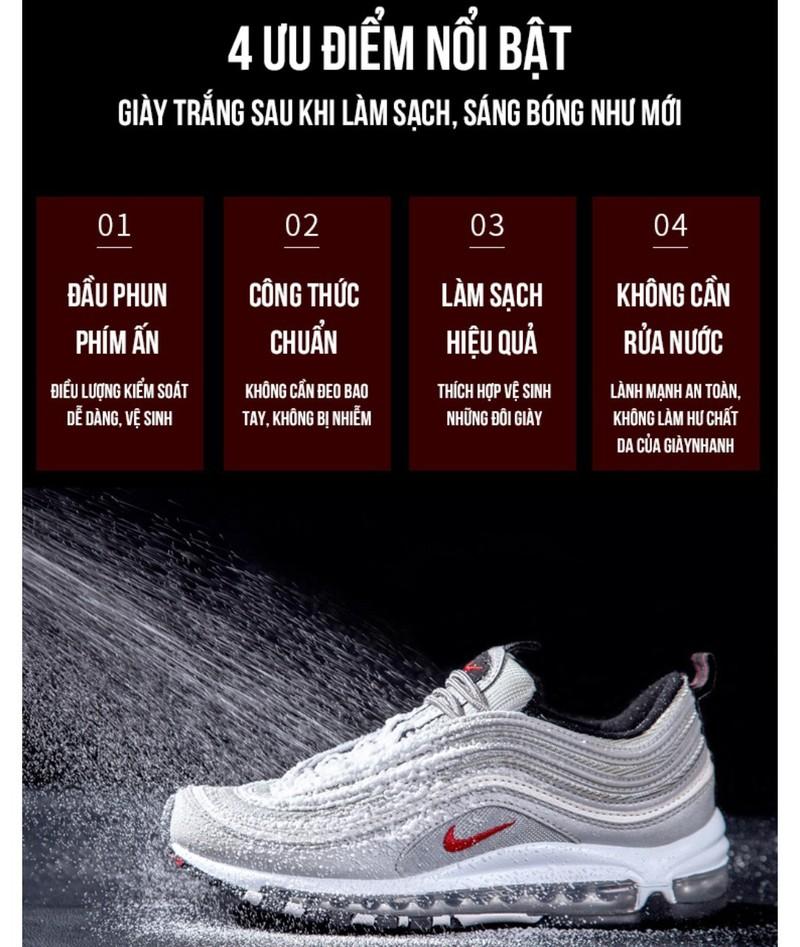 Dung dịch vệ sinh giày thể thao, sneaker 300ml