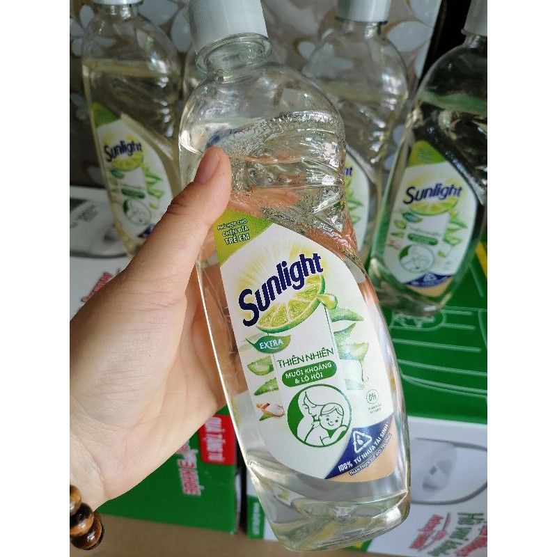 Nước Rửa Chén Thiên Nhiên Chai 370gr