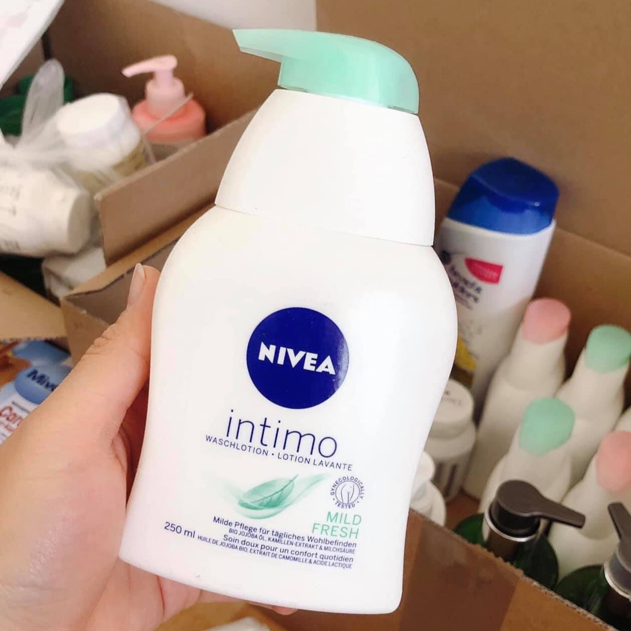 Dung Dịch Vệ Sinh Phụ Nữ Nivea Intimo Đức 250ML - DDVS PHỤ KHOA