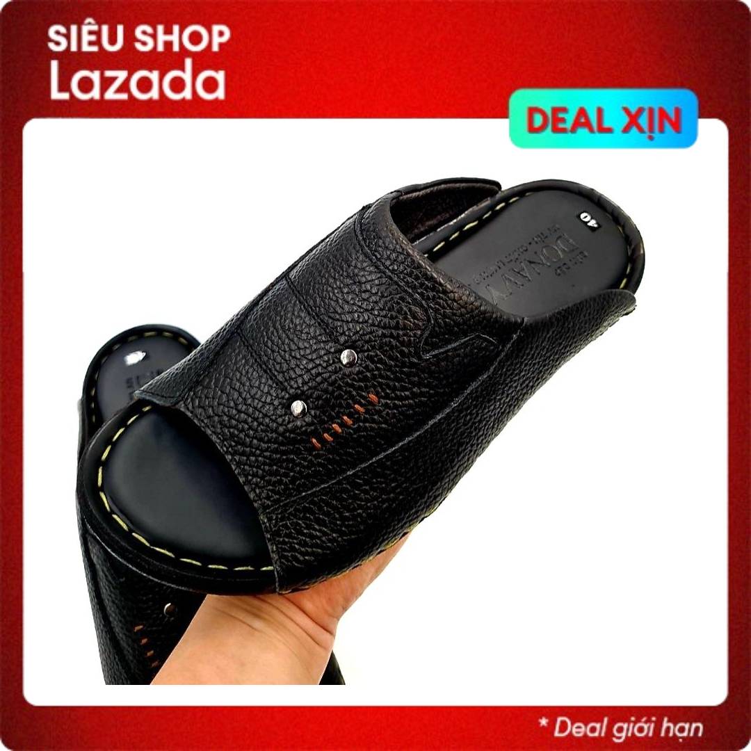 DÉP QUAI NGANG NAM DA BÒ THẬT 100% V.S2DA