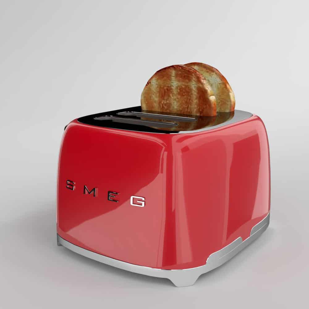 [Trả góp 0%]MÁY NƯỚNG BÁNH MÌ SMEG TSF03RDEU