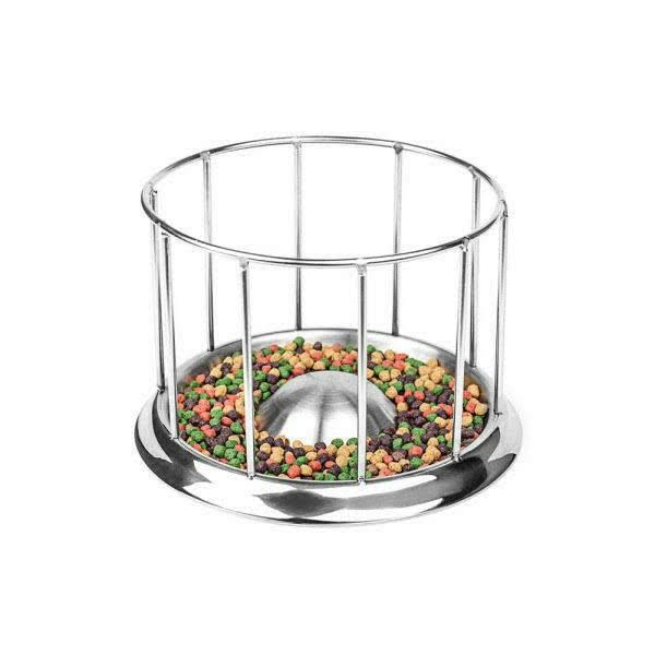 Khay đựng thức ăn cho rùa inox