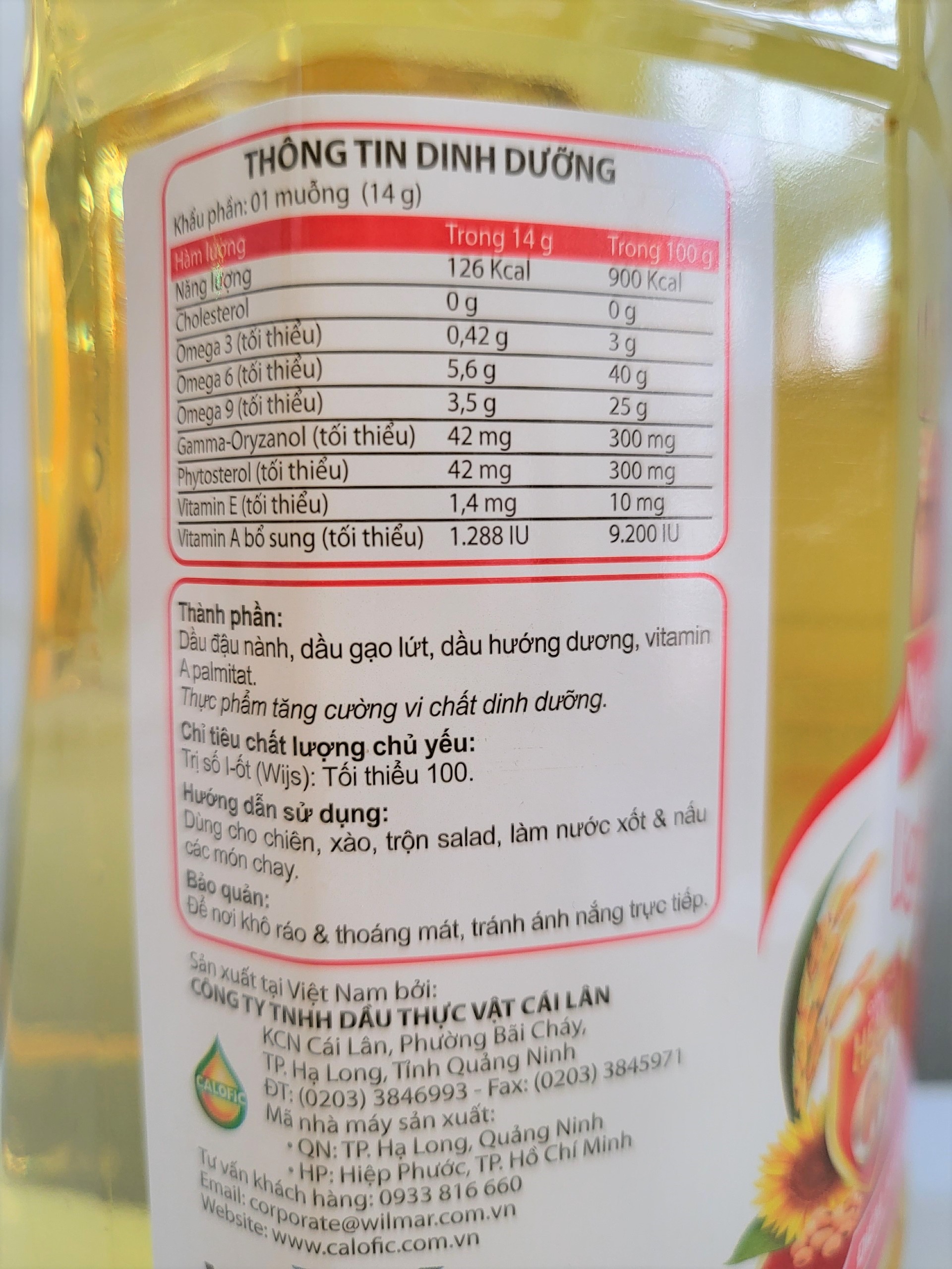 [Bình 2 Lít] DẦU ĂN THƯỢNG HẠNG [VN] NEPTUNE Light Cooking Oil