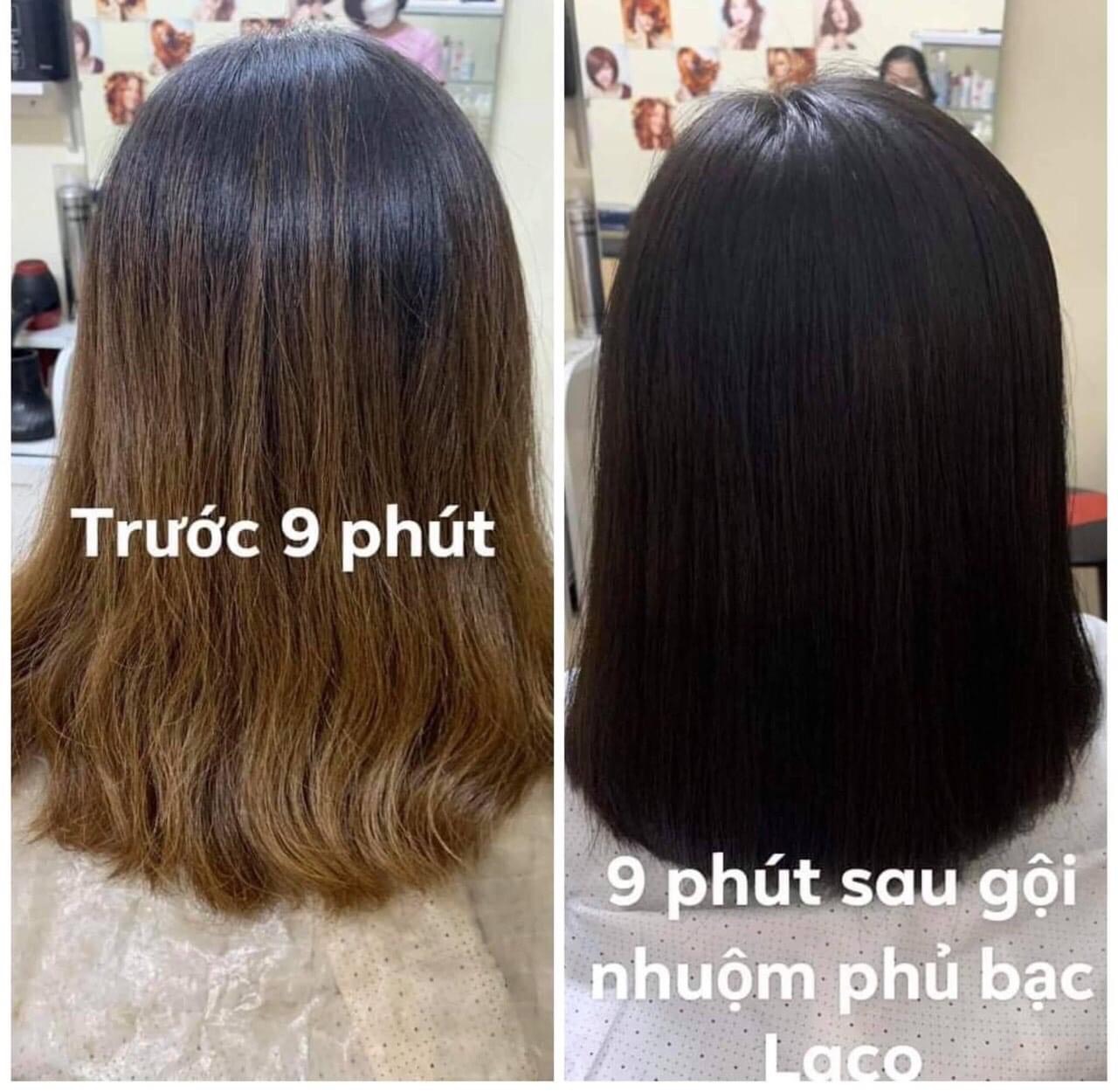 Dầu gội phủ bạc Laco