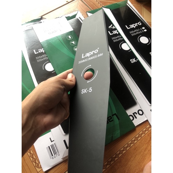 Dao cắt cỏ vát Lapro 355mmx2.0mmx254mm