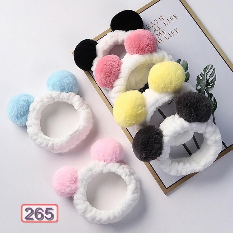 Phụ Kiện Tóc Băng Đô Dễ Thương Tai Gấu 265 Thời Trang Hàn Quốc Cực Đẹp