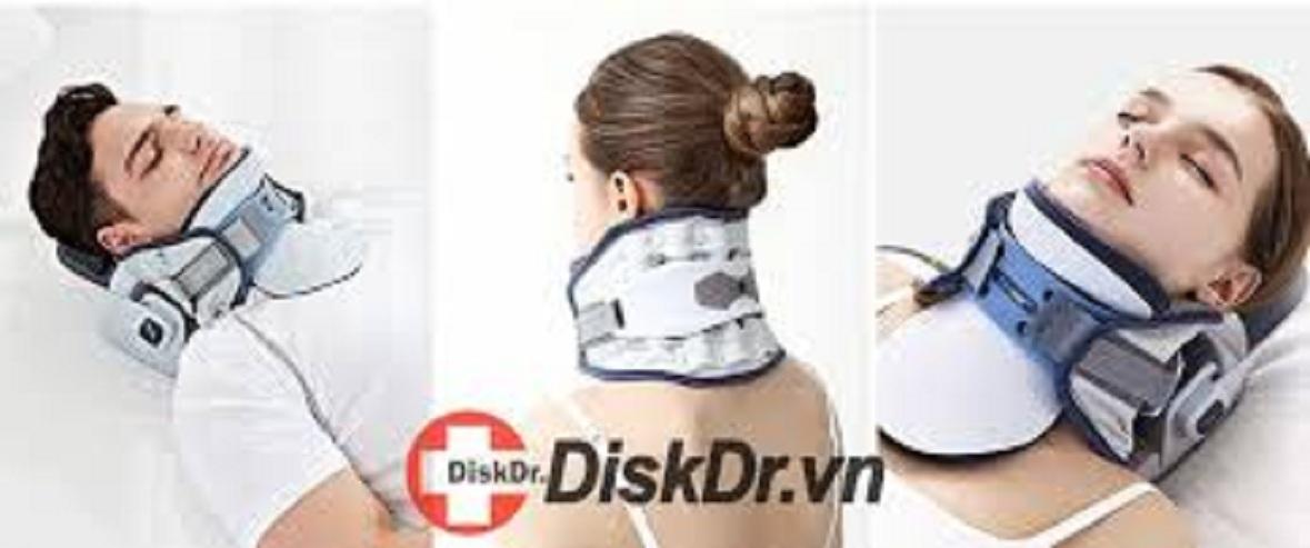 Đai kéo giãn cột sống cổ Disk Dr CS-500 (tặng 1 máy đo đường huyết)