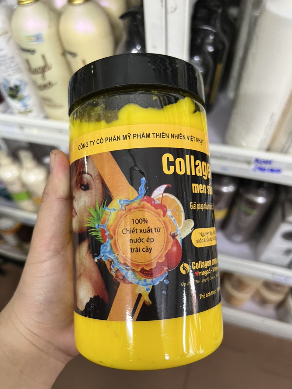 Collagen men sống loveplex collagen 1000ml