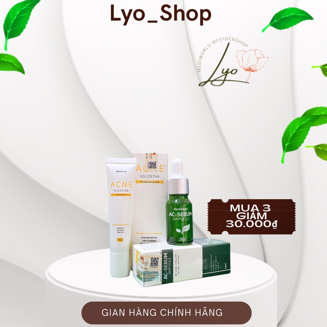 Kem mụn Acne GoldStars, giảm mụn nhanh chóng - Lyo.shop