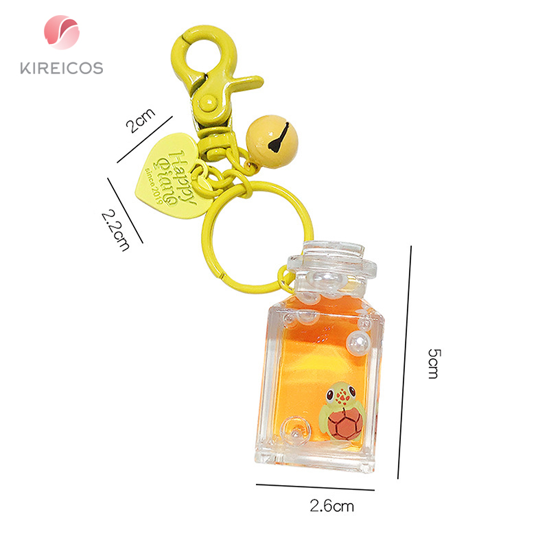 [HCM]Móc Khóa Lọ Nước chứa Sinh Vật Biển Cao Cấp Siêu Cute Mẫu Ngẫu Nhiên