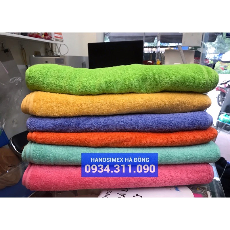 Khăn mặt Hanosimex chính hãng sợi bông cotton 100% - 600ht