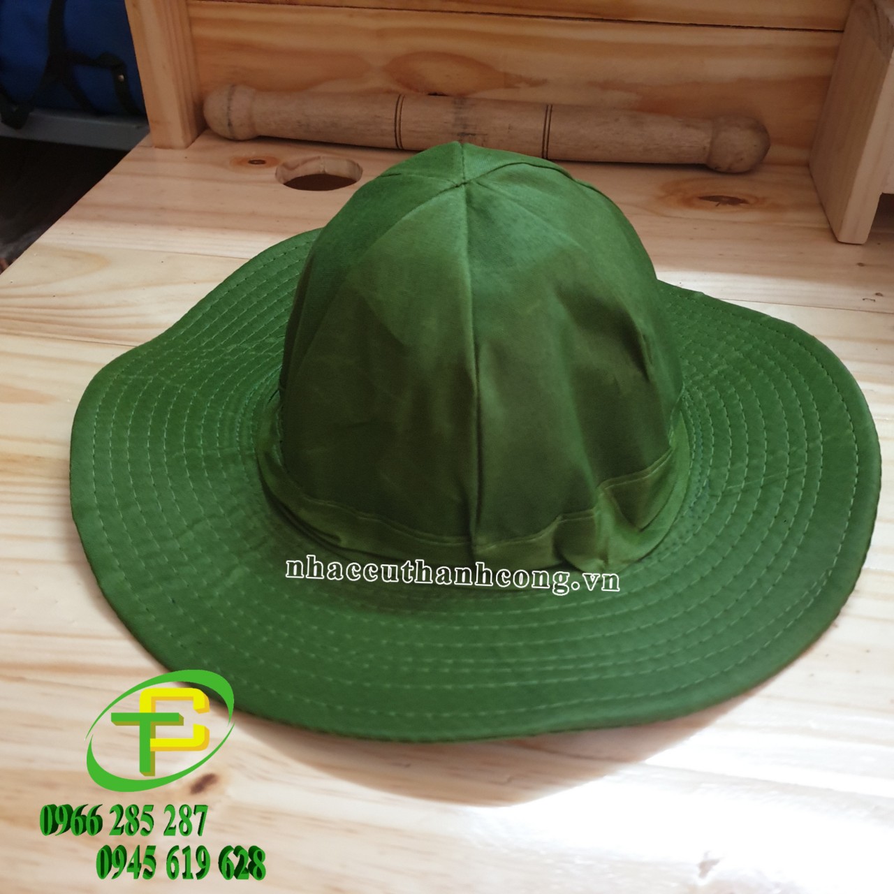 Combo mũ tai bèo và khăn rằn nam bộ (CÓ PHÂN LOẠI )