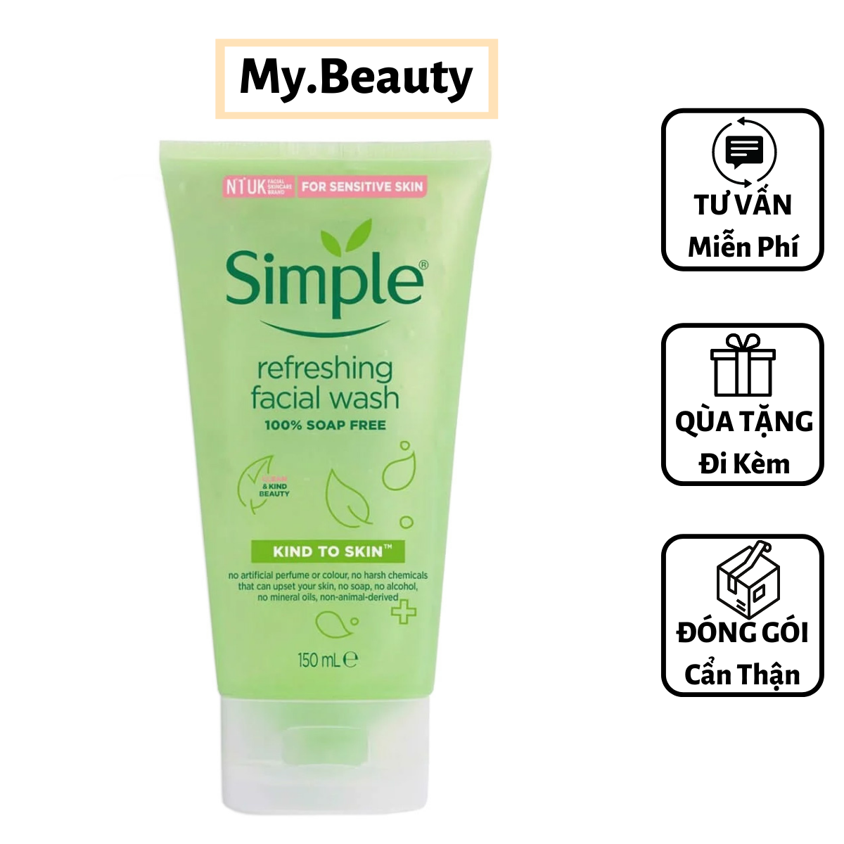 (Giá sỉ) Sữa rữa mặt Simple 150ml