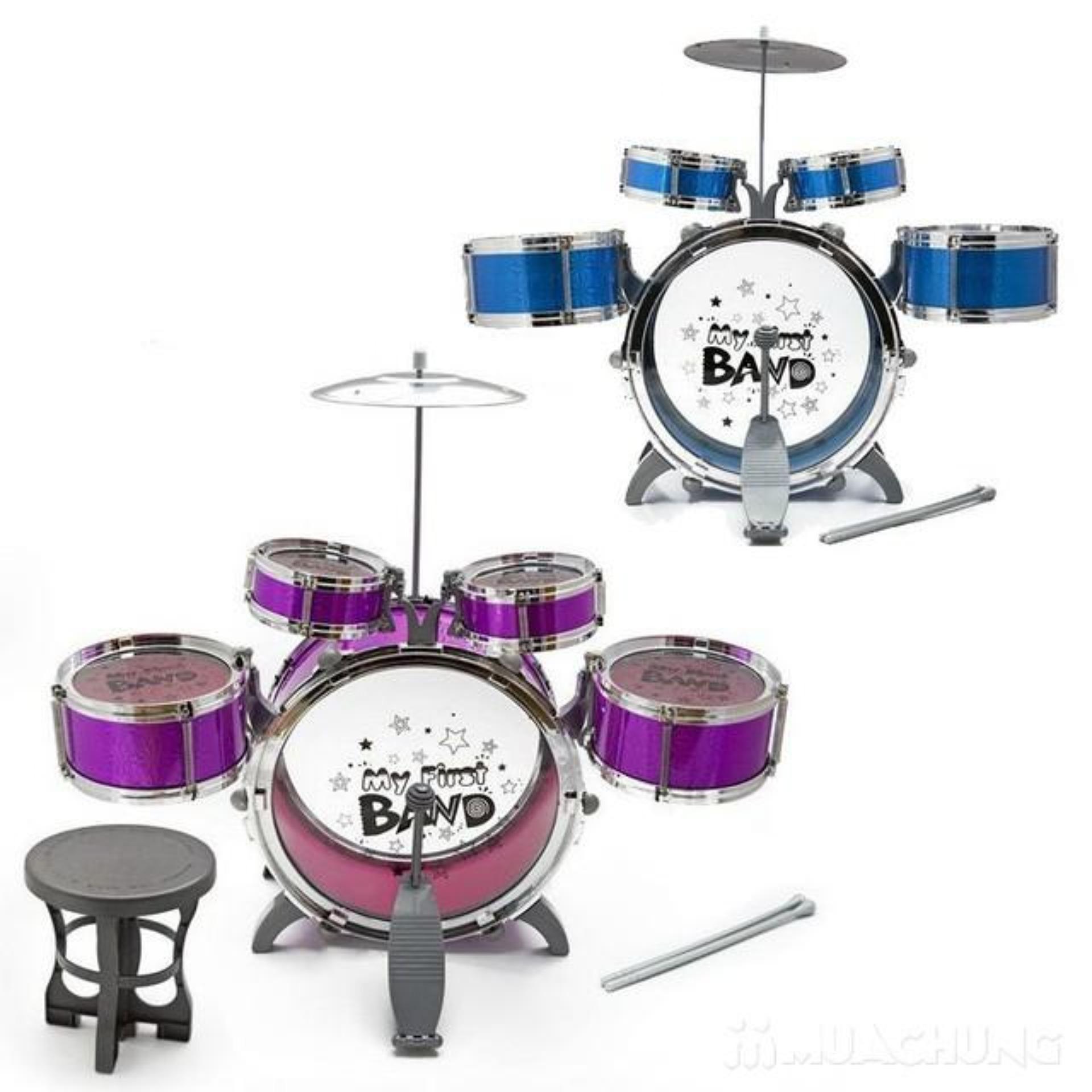 Bộ 5 Trống Jazz Drum cho bé loại lớn (Đỏ)