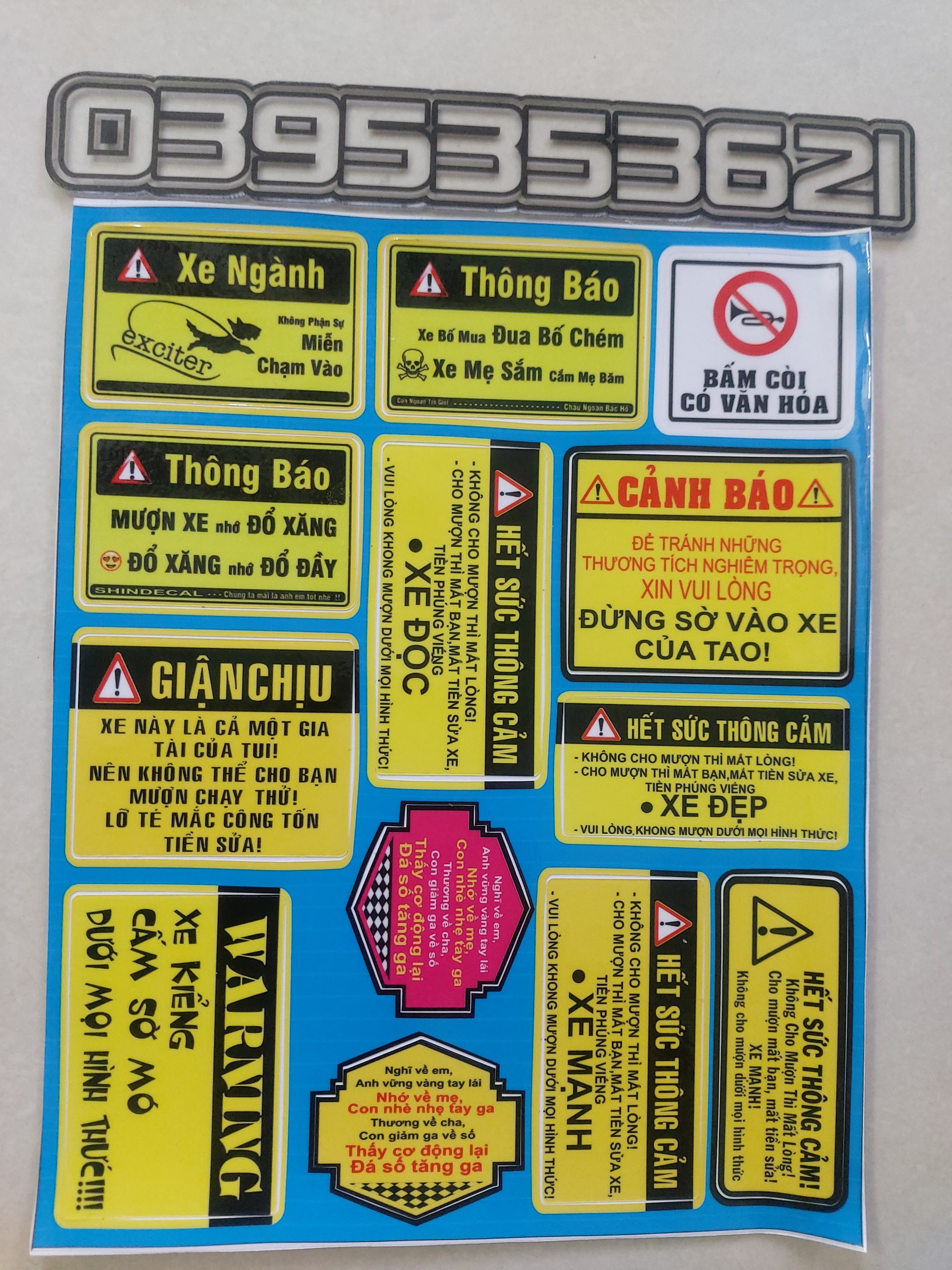 tem logo cảnh báo trọn bộ