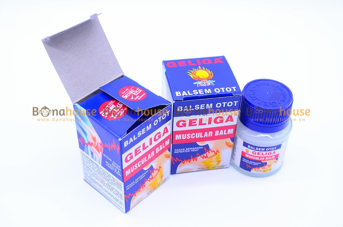 Dầu Cù Là Lửa GELIGA 40g Indonesia