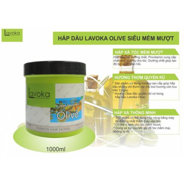 HẤP DẦU LAVOKA OLIVE SIÊU MỀM MƯỢT