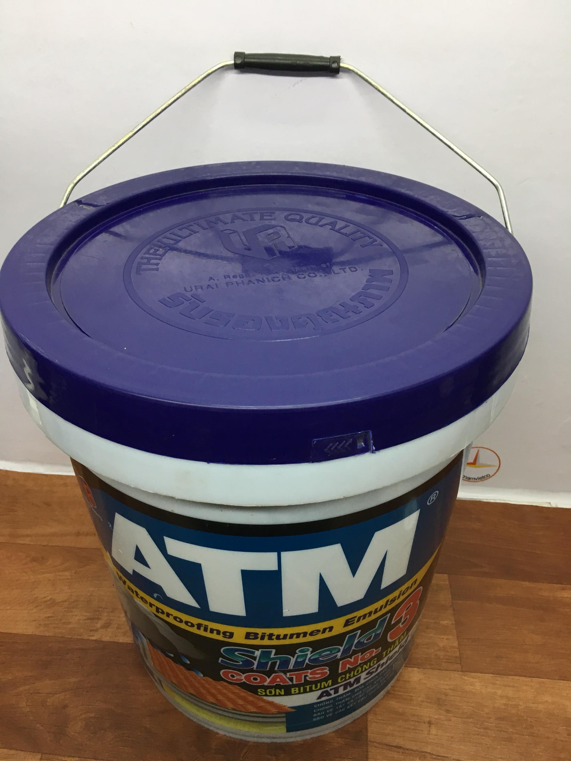 Sơn bitum chống thấm 18KG màu đen