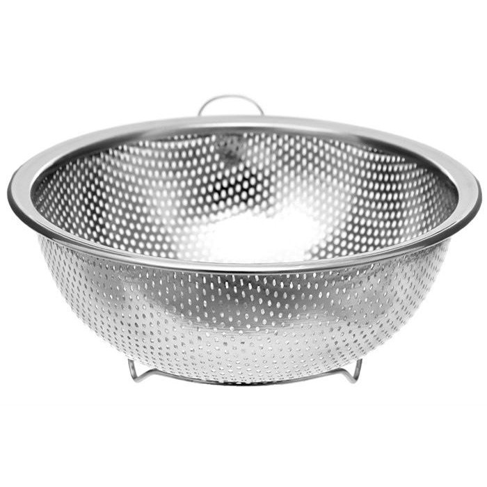 Rổ inox cao cấp 28cm ( khuyến mãi Vinamilk)