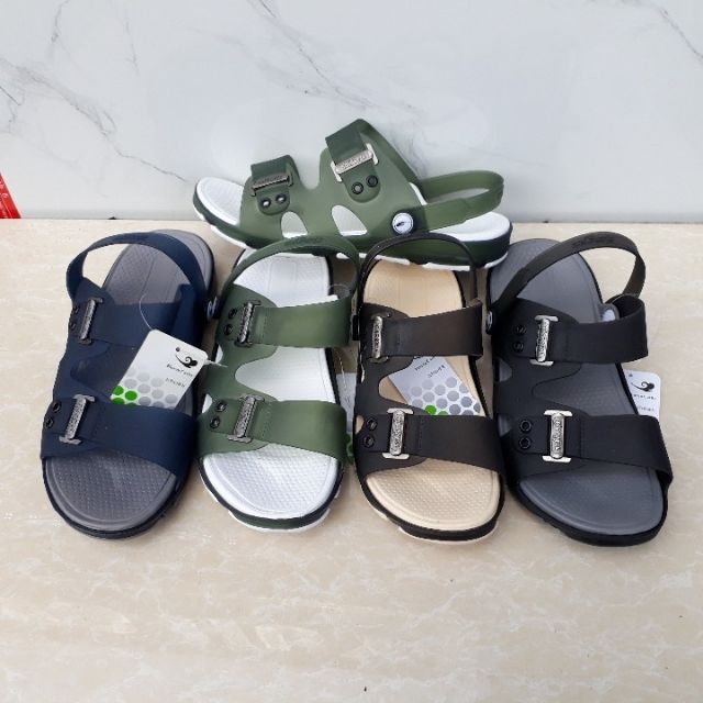[Hcm]Super Light Men's Slippers with Horizontal Straps