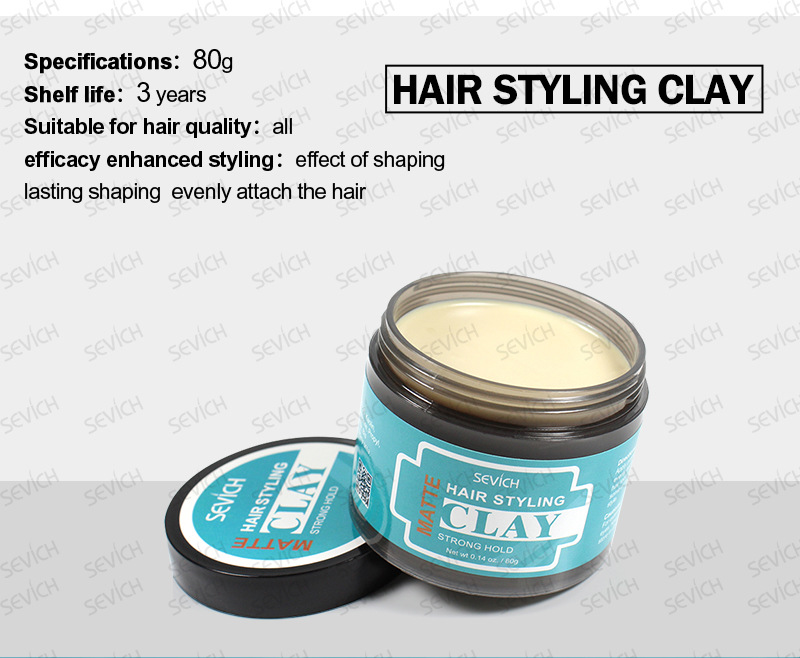 Sáp vuốt tóc nam Sevich CLAY