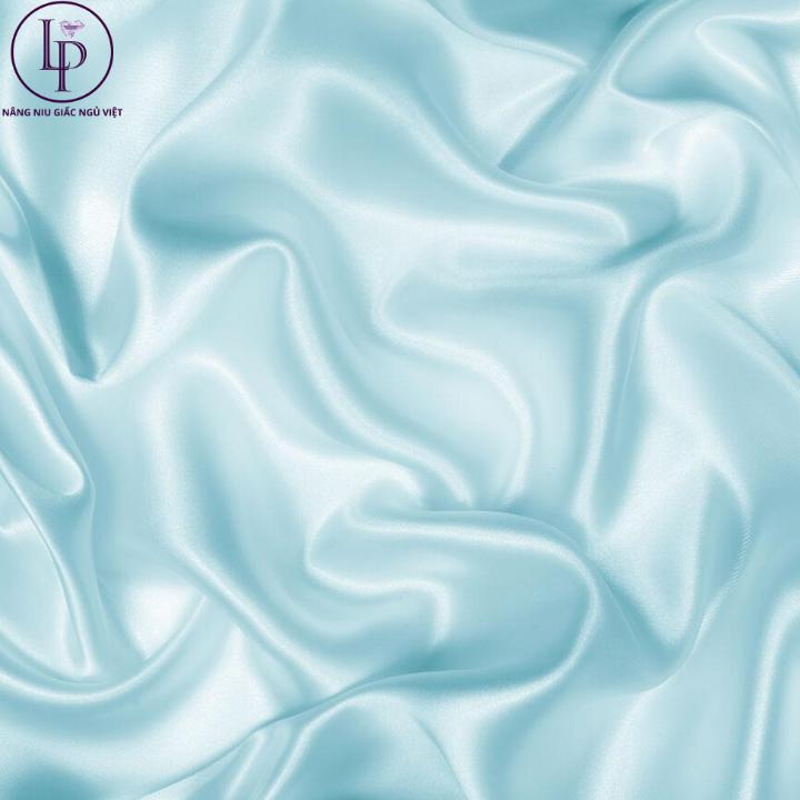 ( Lụa Loại 1) Bộ 4 Món Ga Gối Phi Lụa Lan Pham Bedding Mềm Mại Đẳng Cấp Sang Trọng Cho Nhà Bạn ( Xanh Ngọc )