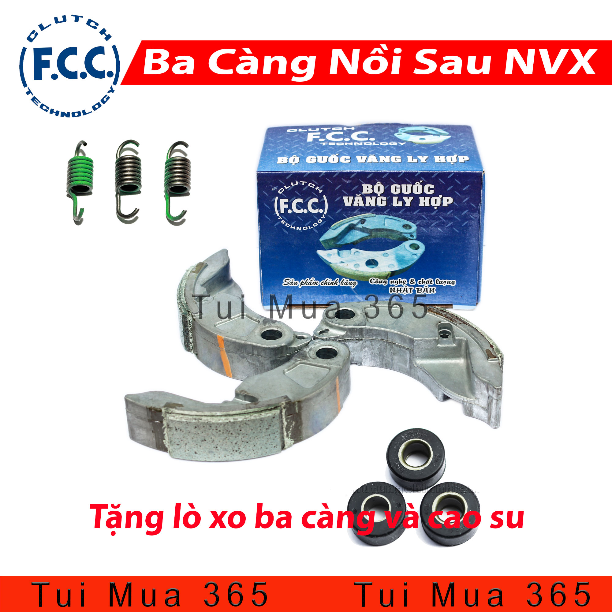 [HCM]Bố ba càng FCC Yamaha NVX 125 155cc